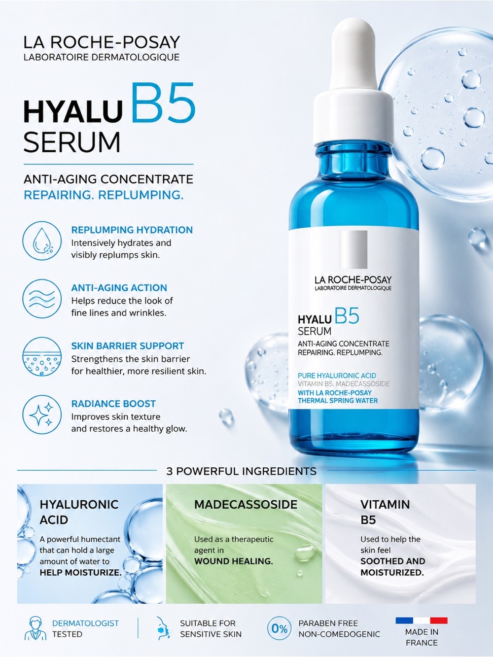 La Roche- Posay Hyalu B5 Serum 30ml EXP:00/2028